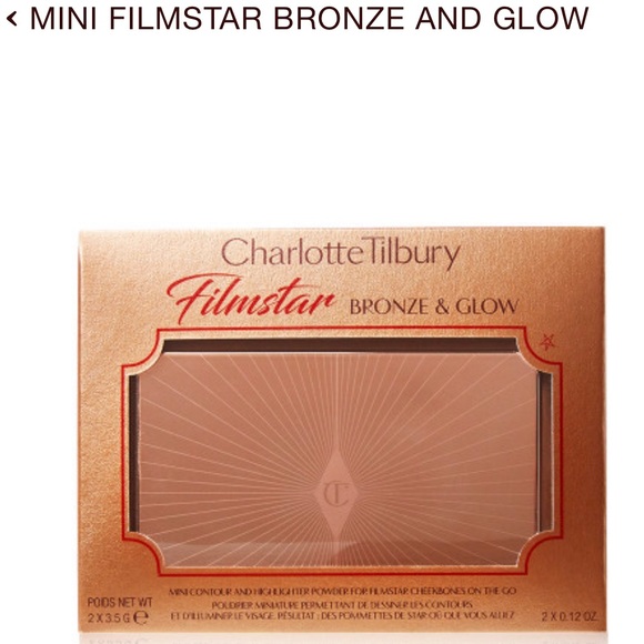 MINI FILMSTAR BRONZE & GLOW by Charlotte Tilbury - Picture 3 of 7